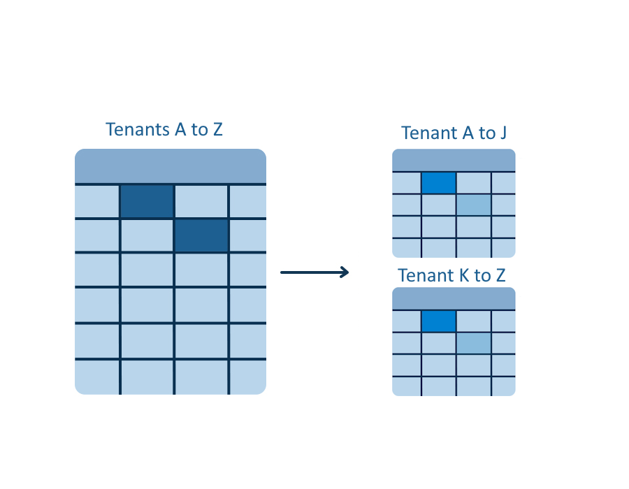 multitenant db subset