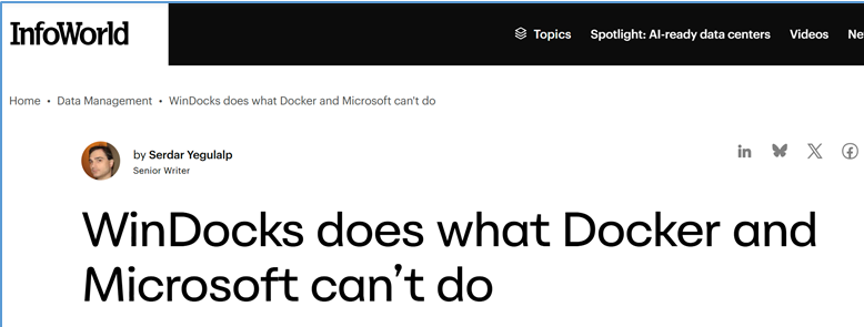 Infoworld article